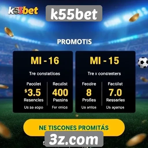 plataforma k55bet destaca promoções atrativas
