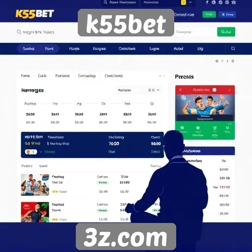 Experiência do usuário no site k55bet